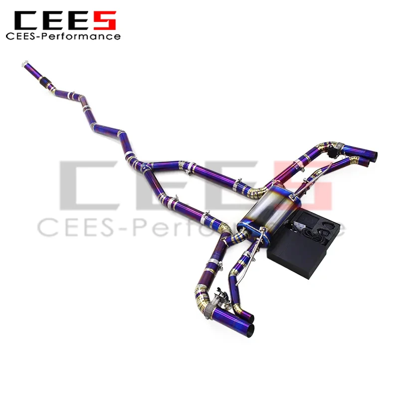 CEES Sport Car Exhaust System for Mercedes-Benz GLE53 AMG W167 3.0T 2020-2024 Valved Ctaback Exhaust Muffler Pipes
CEES Sport Car Exhaust System for Mercedes-Benz GLE53 AMG W167 3.0T 2020-2024 Valved Ctaback Exhaust Muffler Pipes