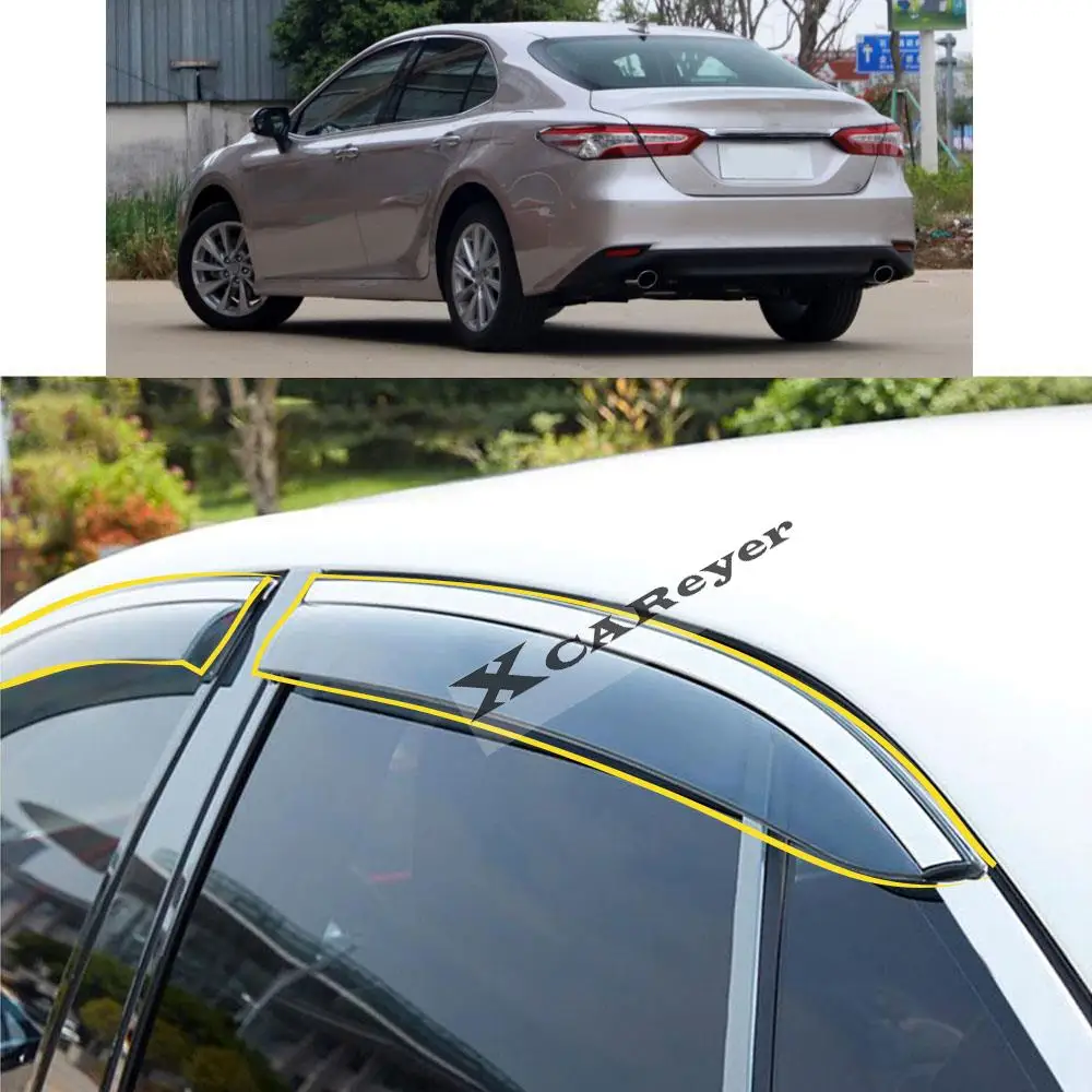 Для TOYOTA Camry XV70 8 2018 2019 2020 2021, наклейка для стайлинга кузова автомобиля, пластиковое оконное стекло, ветрозащитный козырек, детали для защиты от дождя/солнца
Для TOYOTA Camry XV70 8 2018 2019 2020 2021, наклейка для стайлинга кузова автомобиля, пластиковое оконное стекло, ветрозащитный козырек, детали для защиты от дождя/солнца