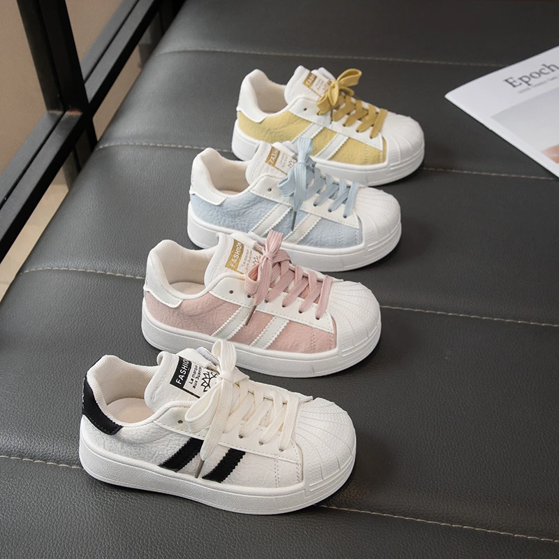 Comfortable Best Kids Shell Toe Sneakers Soft Sole Non-Slip Casual Shoes for Boys Girls Daily School Outdoor All Season Wear
Comfortable Best Kids Shell Toe Sneakers Soft Sole Non-Slip Casual Shoes for Boys Girls Daily School Outdoor All Season Wear