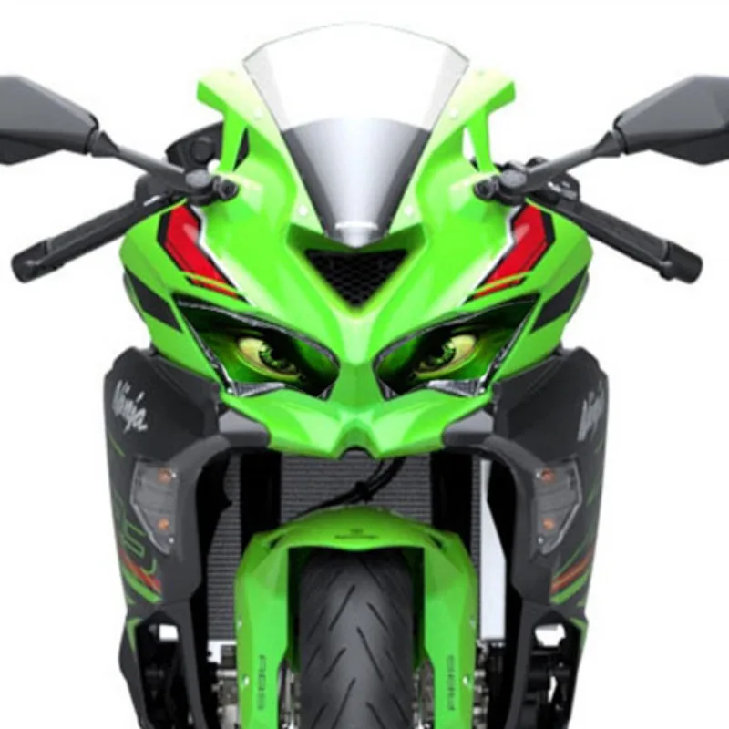 For KAWASAKI ZX-4R ZX-4RR ZX25R Motorcycle Accessories Front Fairing Headlight Sticker Guard Sticker - 4
For KAWASAKI ZX-4R ZX-4RR ZX25R Motorcycle Accessories Front Fairing Headlight Sticker Guard Sticker - 4
