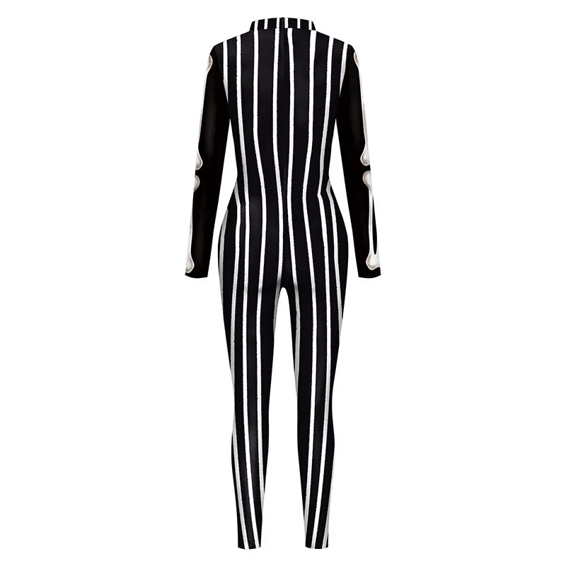 loween k Stripe Long Sve Onesie Print Role Plang Cosplay Thin Polyester Fabric Women's Jumpsuit Middle Waist Long ...
loween k Stripe Long Sve Onesie Print Role Plang Cosplay Thin Polyester Fabric Women's Jumpsuit Middle Waist Long ...
