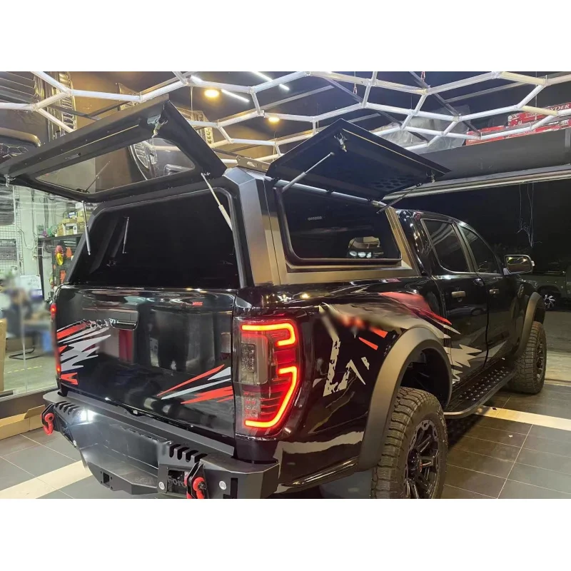 High Quality Steel Pickup Truck Camper Shell Canopy With Sliding Window Ranger Raptor
High Quality Steel Pickup Truck Camper Shell Canopy With Sliding Window Ranger Raptor