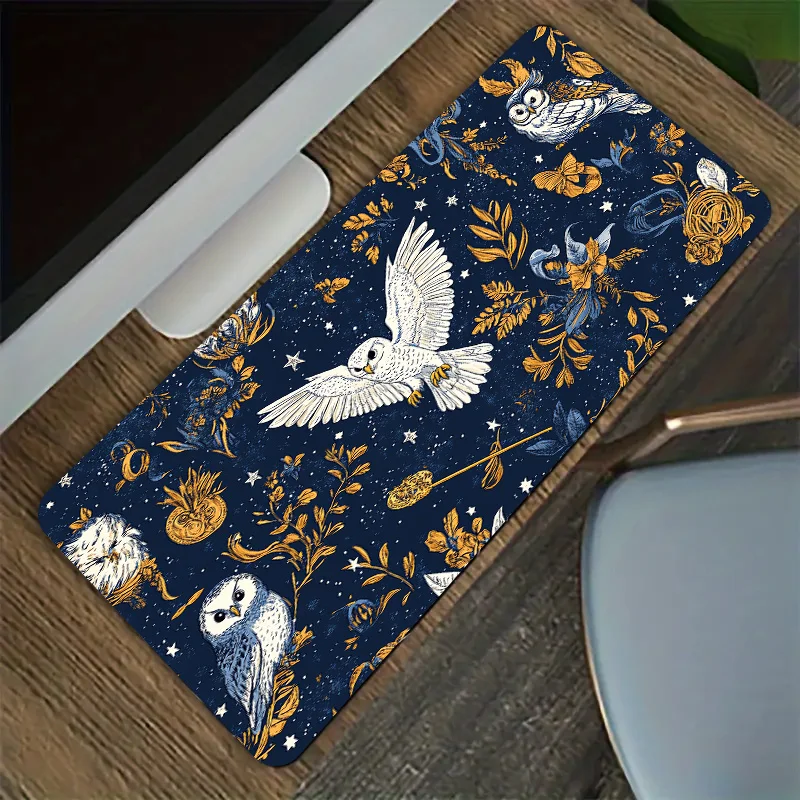 Large size lock edge craft mouse pad rubber non-slip game pads Desktop aesthetic Owl pattern entertainment office universal XXL
Large size lock edge craft mouse pad rubber non-slip game pads Desktop aesthetic Owl pattern entertainment office universal XXL