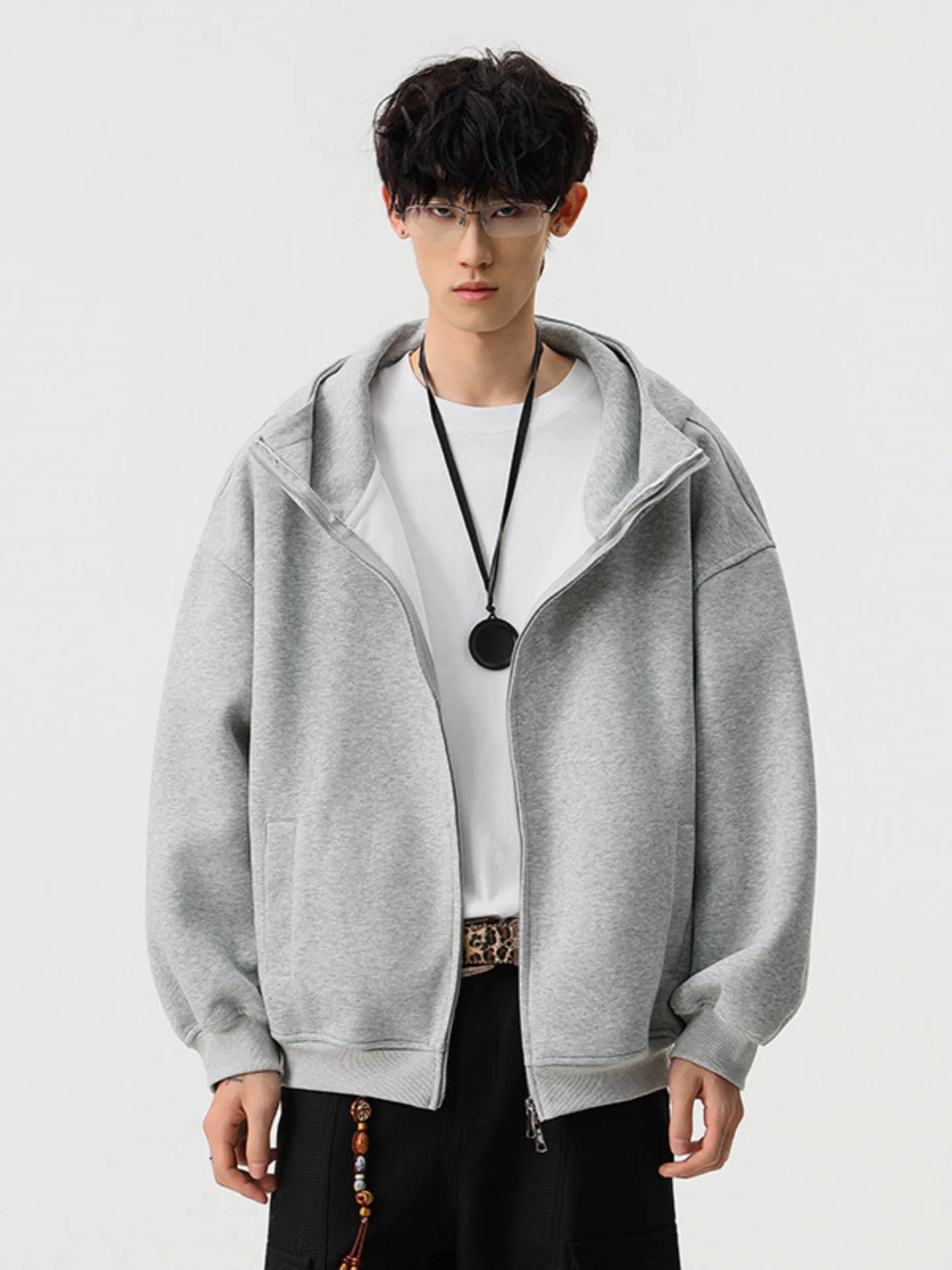 ay Hooded Open Cardigan Sweatirt Men's Loose Fit Heavyweight Hardwearing American Sle Autumn Spor Top Trendy Casual Wear
ay Hooded Open Cardigan Sweatirt Men's Loose Fit Heavyweight Hardwearing American Sle Autumn Spor Top Trendy Casual Wear