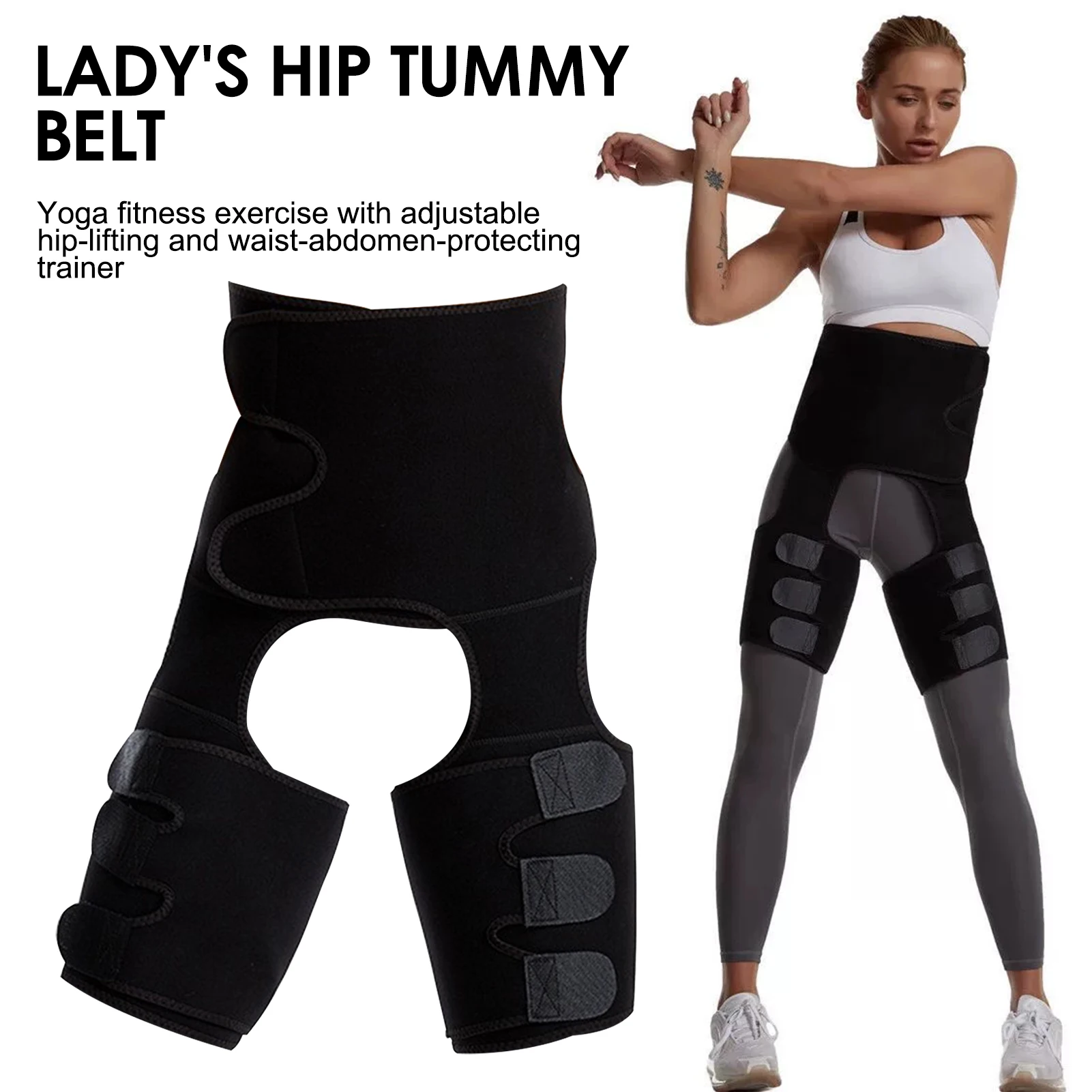 High Waist and Thigh Trimmers with Slimming Body Shaper for Woman Body Shaping Tools
High Waist and Thigh Trimmers with Slimming Body Shaper for Woman Body Shaping Tools