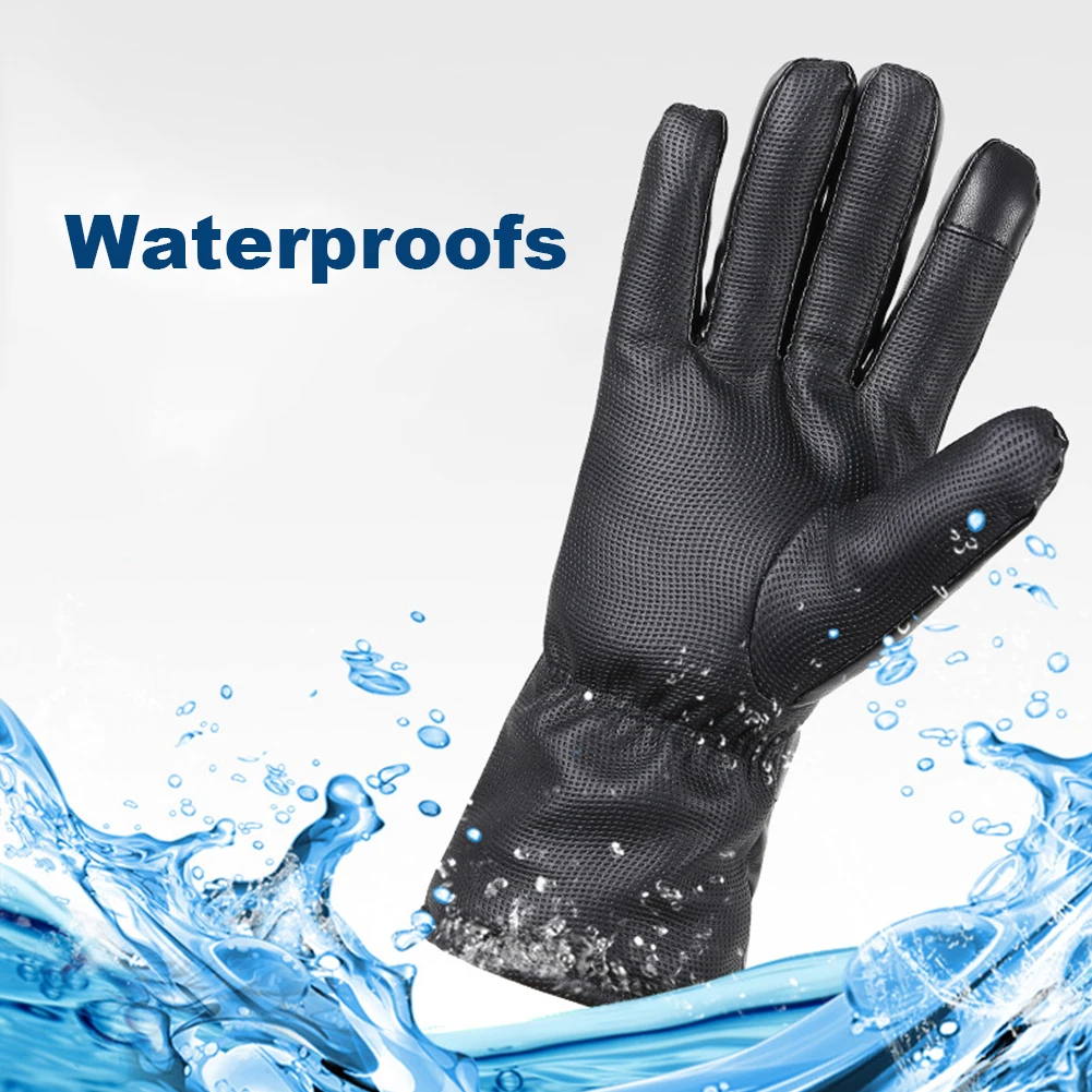 Rechargeable Heated Gloves 3 Temperature Levels Thermal Touchscreen Gloves Cold Weather Gloves for Outdoor Cycling Skiing Hiking
Rechargeable Heated Gloves 3 Temperature Levels Thermal Touchscreen Gloves Cold Weather Gloves for Outdoor Cycling Skiing Hiking