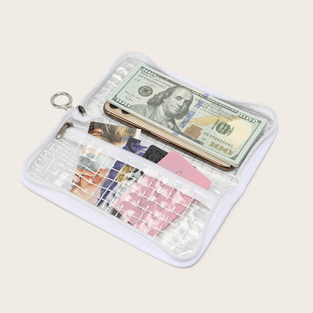 1Pcs PVC Transparent Coin Purse Mobile Phone Bag Zipper Lightweight Large Capacity Change Purse for Women Girl Travel Shopping
1Pcs PVC Transparent Coin Purse Mobile Phone Bag Zipper Lightweight Large Capacity Change Purse for Women Girl Travel Shopping