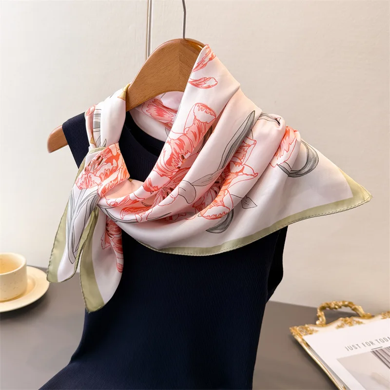 2026 Dot Print Square Scarf For Women Silk Shawl Neckerchief Female Hair Bands Head Wraps Headband Foulard Satin Hijab Bandana
2026 Dot Print Square Scarf For Women Silk Shawl Neckerchief Female Hair Bands Head Wraps Headband Foulard Satin Hijab Bandana