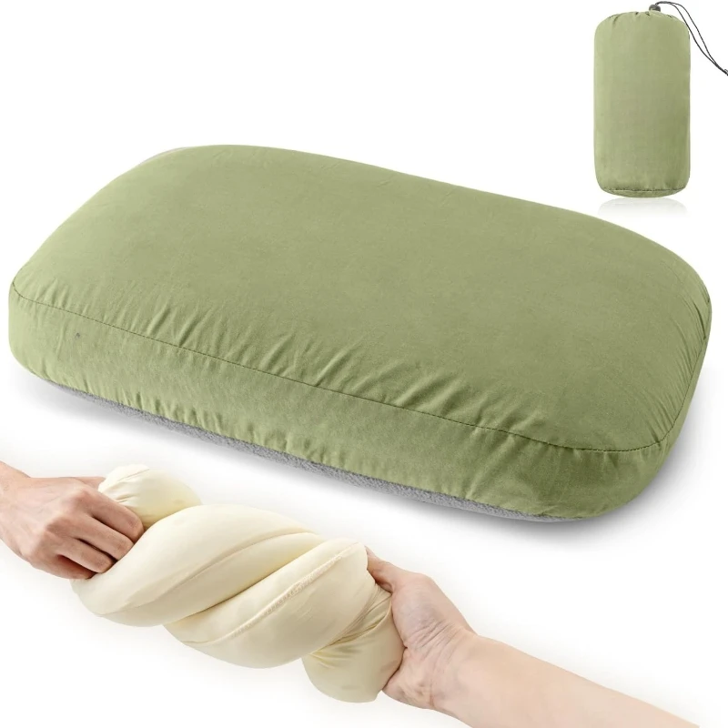 Camping Pillow Memory Foam - Lightweight Travel Pillow Portable Neck Support for Hiking Backpacking Outdoor Sleep Accessories
Camping Pillow Memory Foam - Lightweight Travel Pillow Portable Neck Support for Hiking Backpacking Outdoor Sleep Accessories