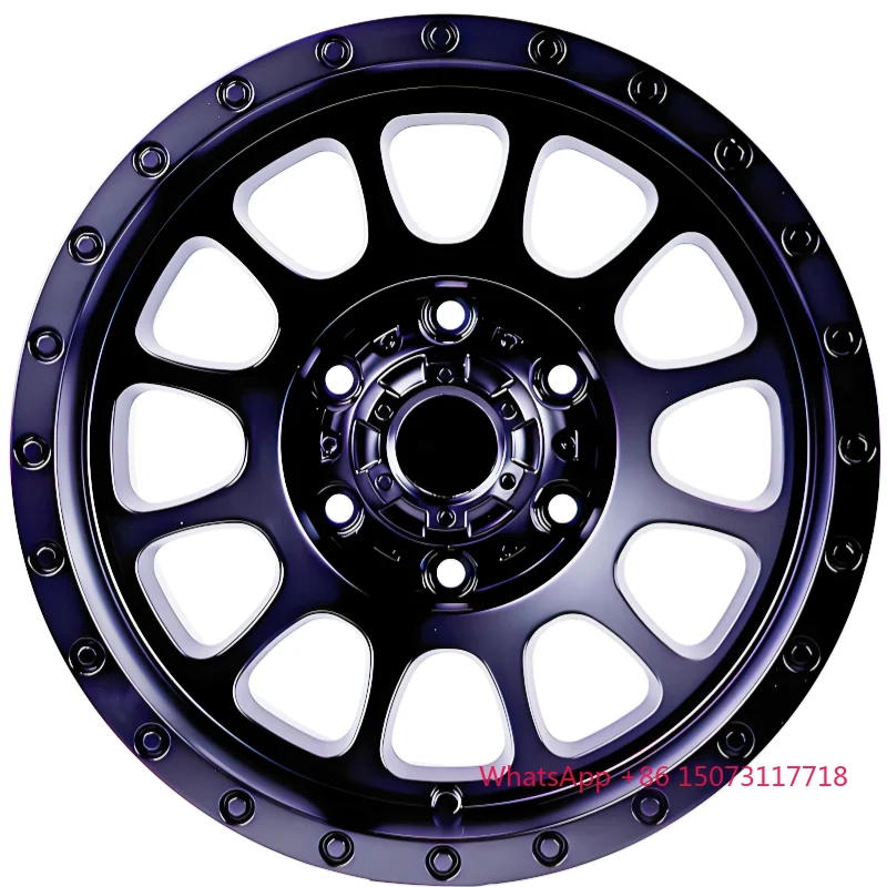 16 Inch Car Mag CB110.1 0mm Offset 6 Hole 6X139.7 16x8.5J Wheels with Matt Black
16 Inch Car Mag CB110.1 0mm Offset 6 Hole 6X139.7 16x8.5J Wheels with Matt Black