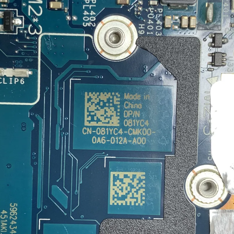 For DELL 9410 CN-081YC4 081YC4 81YC4 With SRGKV I7-10610U CPU 16GB Mainboard FDV40 LA-J541P Laptop Motherboard 100% Working Well
For DELL 9410 CN-081YC4 081YC4 81YC4 With SRGKV I7-10610U CPU 16GB Mainboard FDV40 LA-J541P Laptop Motherboard 100% Working Well