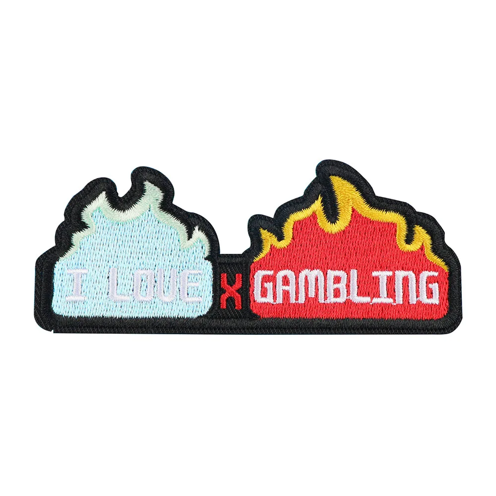 Single-Pack Embroidered Letter "I LOVE GAMBLIN" Hot Melt Adhesive Patch, DIY Apparel Decoration Embroidered Fabric
Single-Pack Embroidered Letter "I LOVE GAMBLIN" Hot Melt Adhesive Patch, DIY Apparel Decoration Embroidered Fabric
