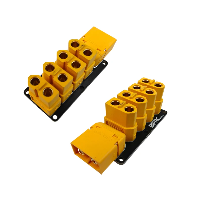2PCS 4 Channels XT60 Power Distribution Board 200A Current Resistance 50mm PCB Welding Plate for RC Underwater Boat Car Model
2PCS 4 Channels XT60 Power Distribution Board 200A Current Resistance 50mm PCB Welding Plate for RC Underwater Boat Car Model