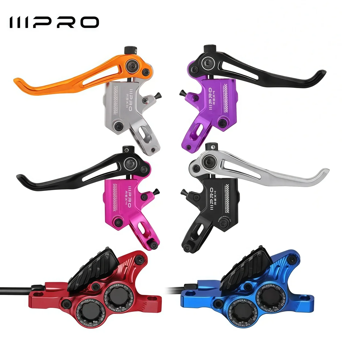 IIIPRO R2X4 4 Piston MTB Disc Brake Set 880 / 1700 MM For FR / AM / DH / XC High-Performance Bike Hydraulic Brake ( 180 Rotor )
IIIPRO R2X4 4 Piston MTB Disc Brake Set 880 / 1700 MM For FR / AM / DH / XC High-Performance Bike Hydraulic Brake ( 180 Rotor )