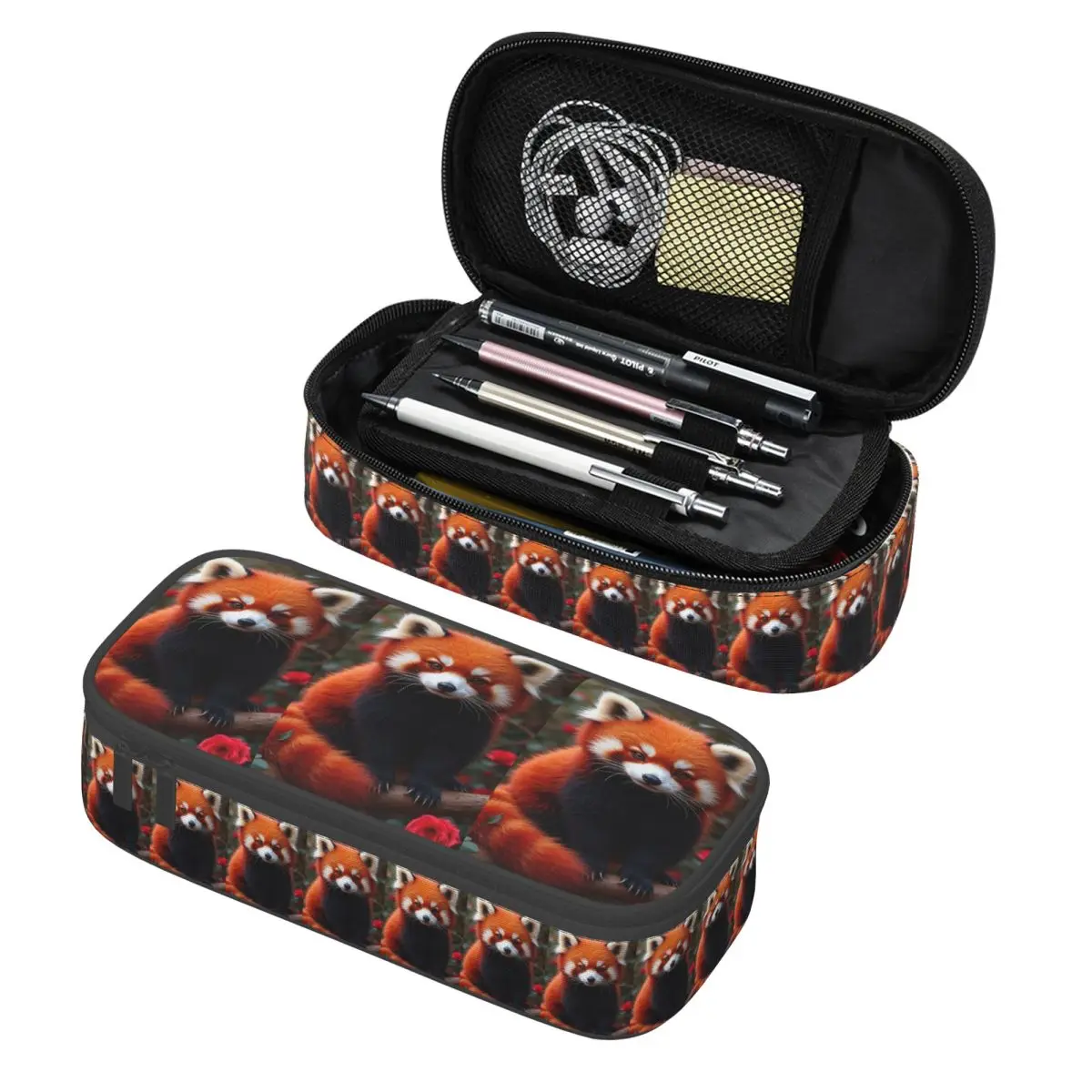 Пеналы для карандашей с изображением настоящей красной панды, держатели для ручек, органайзеры для канцелярских принадлежностей, большая коробка для хранения, сумка для карандашей для студентов
Пеналы для карандашей с изображением настоящей красной панды, держатели для ручек, органайзеры для канцелярских принадлежностей, большая коробка для хранения, сумка для карандашей для студентов