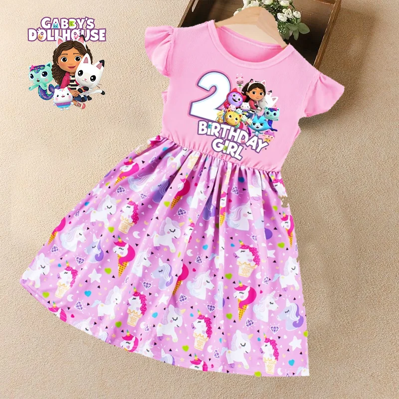 Gabby Dollhouse Baby Sleeveless Skirt Girls Birthday Number Camisole Dress Clothes Child Toddler Kid Splicing Tulle Dresses Tops
Gabby Dollhouse Baby Sleeveless Skirt Girls Birthday Number Camisole Dress Clothes Child Toddler Kid Splicing Tulle Dresses Tops