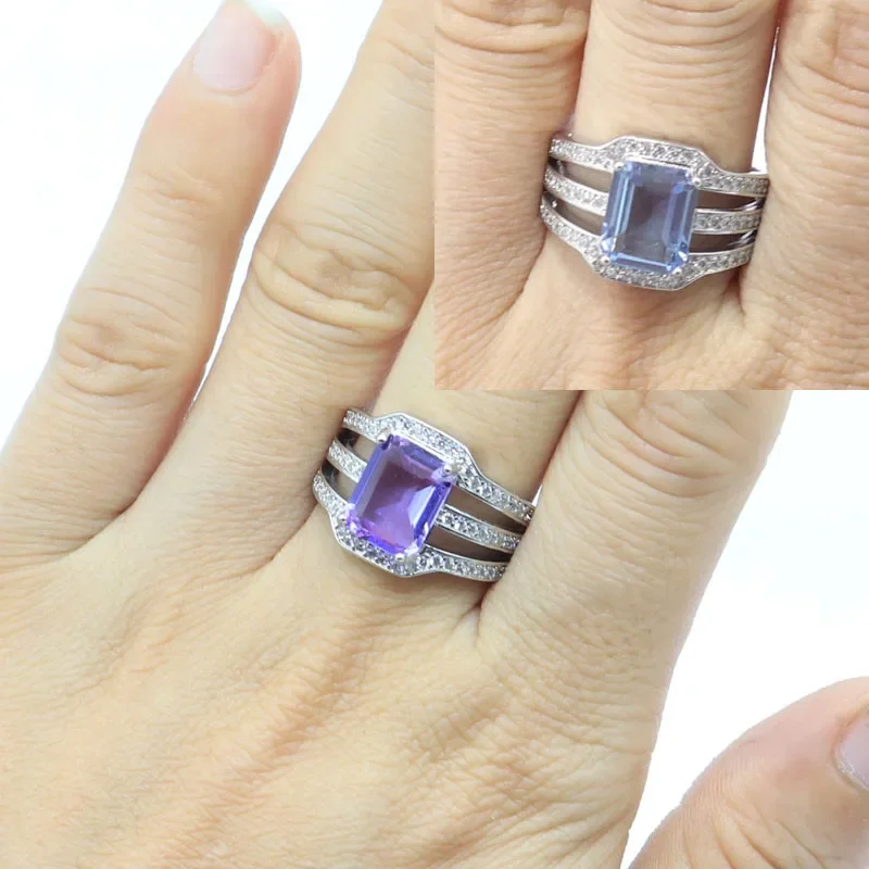 5 г настоящие кольца из стерлингового серебра 925 пробы, индивидуальное изменение цвета, александритовый топаз, султанит, фиолетовый танзанит, рубин, CZ, разные размеры
5 г настоящие кольца из стерлингового серебра 925 пробы, индивидуальное изменение цвета, александритовый топаз, султанит, фиолетовый танзанит, рубин, CZ, разные размеры