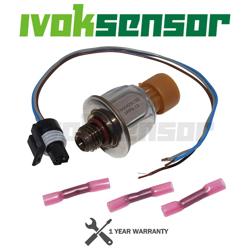 Injection Control Pressure ICP Sensor 1845428C92 3PP6-12 For Ford E-350 E-450 F-550 6.0L 04-07 W/ Pigtail Connector Plug Kit
Injection Control Pressure ICP Sensor 1845428C92 3PP6-12 For Ford E-350 E-450 F-550 6.0L 04-07 W/ Pigtail Connector Plug Kit