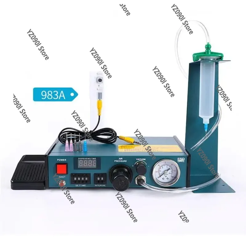 983A Digital Display Automatic Dispensing Machine Manual UV Silicone Coating Glue Injector
983A Digital Display Automatic Dispensing Machine Manual UV Silicone Coating Glue Injector