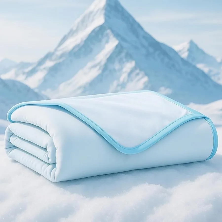 Premium Cooling Blanket for Dogs-Lightweight Fluffy Pet Throw and Bed Cover, Cooling Mat for Dogs, CatsandPuppies - Breathable,
Premium Cooling Blanket for Dogs-Lightweight Fluffy Pet Throw and Bed Cover, Cooling Mat for Dogs, CatsandPuppies - Breathable,