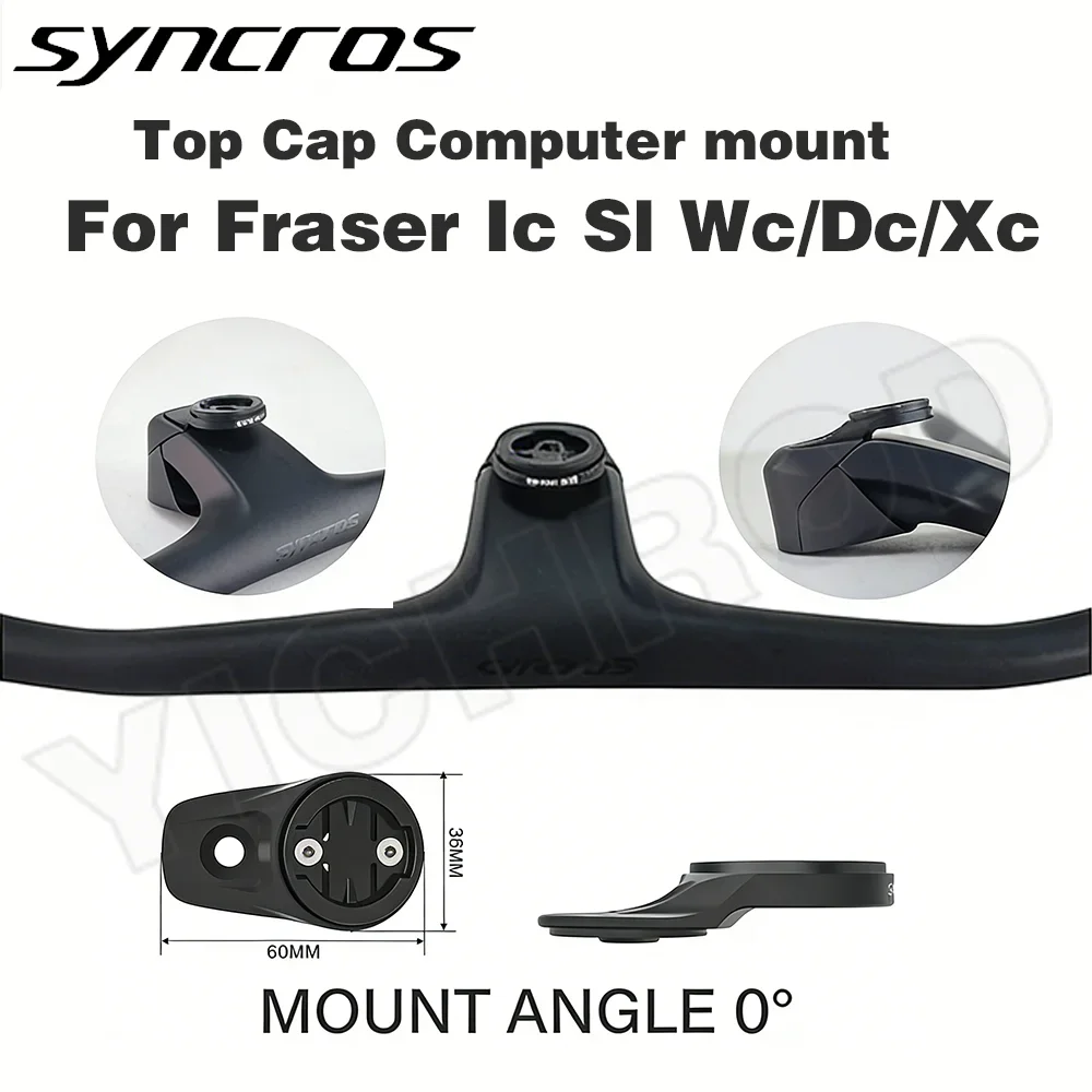 SYNCROS BIKE Cnc Aluminum Top Cap Computer Mount 0 Degree Fraser Ic Sl Wc/Dc/Xc Handlebars Xc Stem 1.5/2.0 Garmin/Wahoo/Bryton
SYNCROS BIKE Cnc Aluminum Top Cap Computer Mount 0 Degree Fraser Ic Sl Wc/Dc/Xc Handlebars Xc Stem 1.5/2.0 Garmin/Wahoo/Bryton