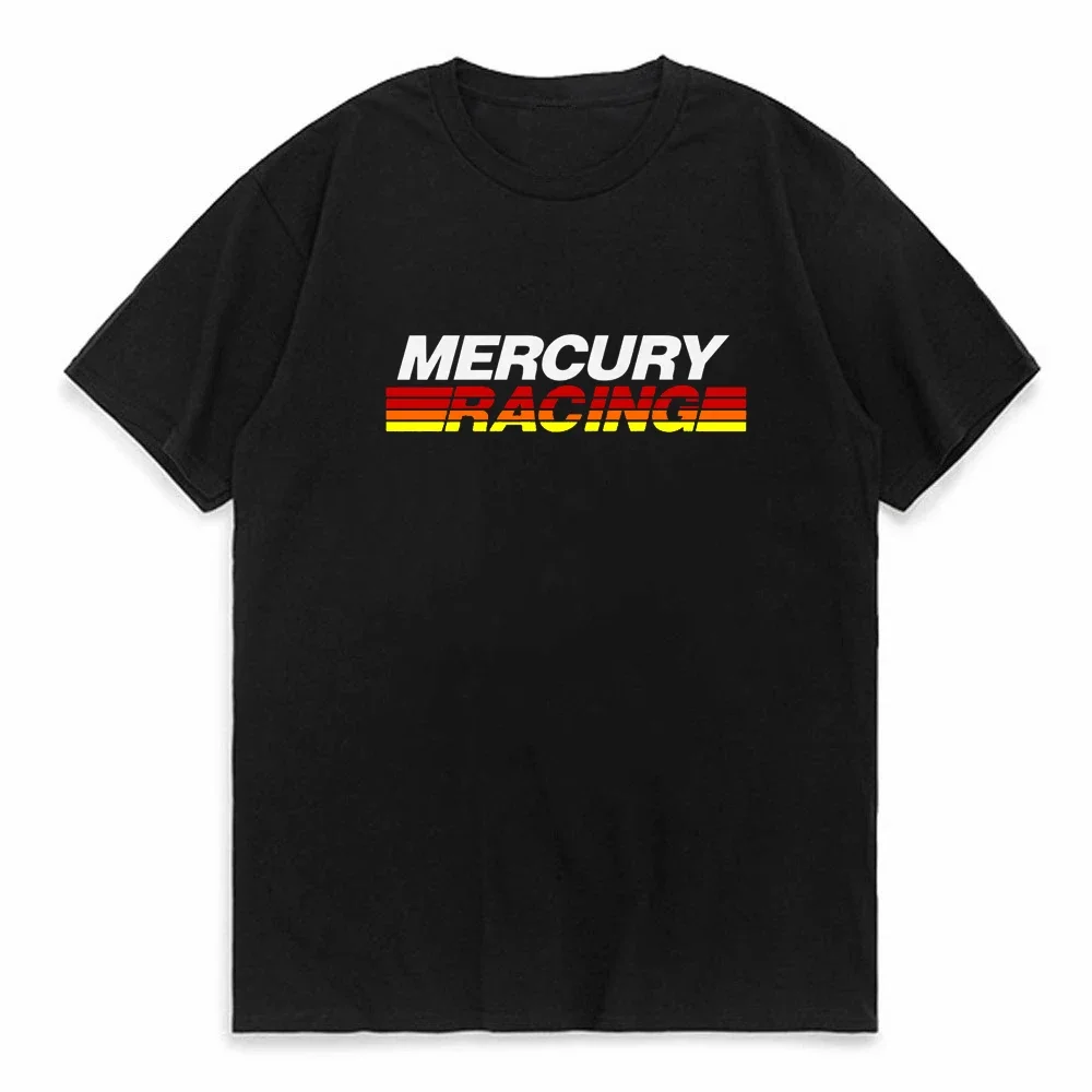 Hot Sale Summer 100% Cotton Mercury Racing logo T Shirt Men Racing Short Sleeves Cool Tee Hip Hop Streetwear T-shirt
Hot Sale Summer 100% Cotton Mercury Racing logo T Shirt Men Racing Short Sleeves Cool Tee Hip Hop Streetwear T-shirt