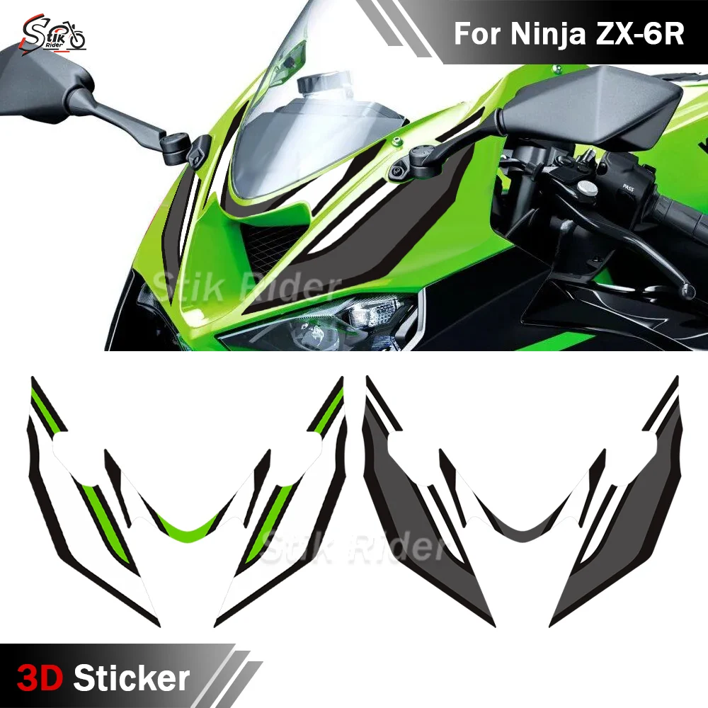Motorcycle For kawasaki Ninja ZX-6R ZX6R ZX - 6R Tank Body Front Face Rear Hump Fairing Fender Stickers Decals
Motorcycle For kawasaki Ninja ZX-6R ZX6R ZX - 6R Tank Body Front Face Rear Hump Fairing Fender Stickers Decals