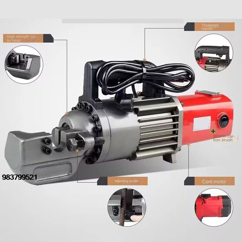 Good Price 4-22Mm Lifting Steel Bar Shears Electric Hydraulic Shears Portable Hydraulic Cutting Machine Steel Bar Shearin
Good Price 4-22Mm Lifting Steel Bar Shears Electric Hydraulic Shears Portable Hydraulic Cutting Machine Steel Bar Shearin