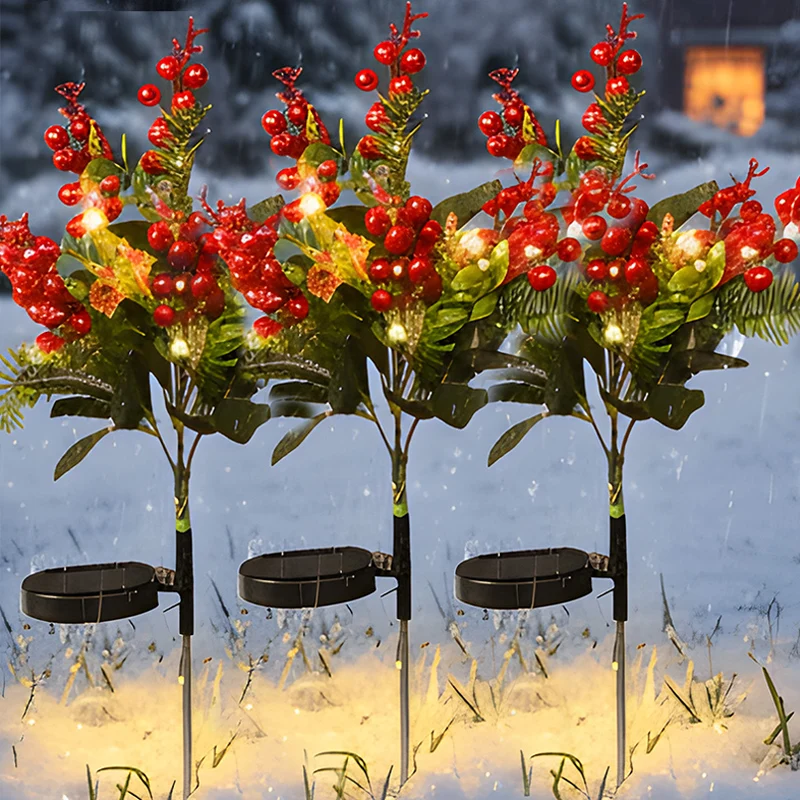 Солнечные светодиодные светильники 75 см в виде искусственных красных ягод для декора газона, водонепроницаемая ландшафтная декоративная скульптура для сада и улицы
Солнечные светодиодные светильники 75 см в виде искусственных красных ягод для декора газона, водонепроницаемая ландшафтная декоративная скульптура для сада и улицы