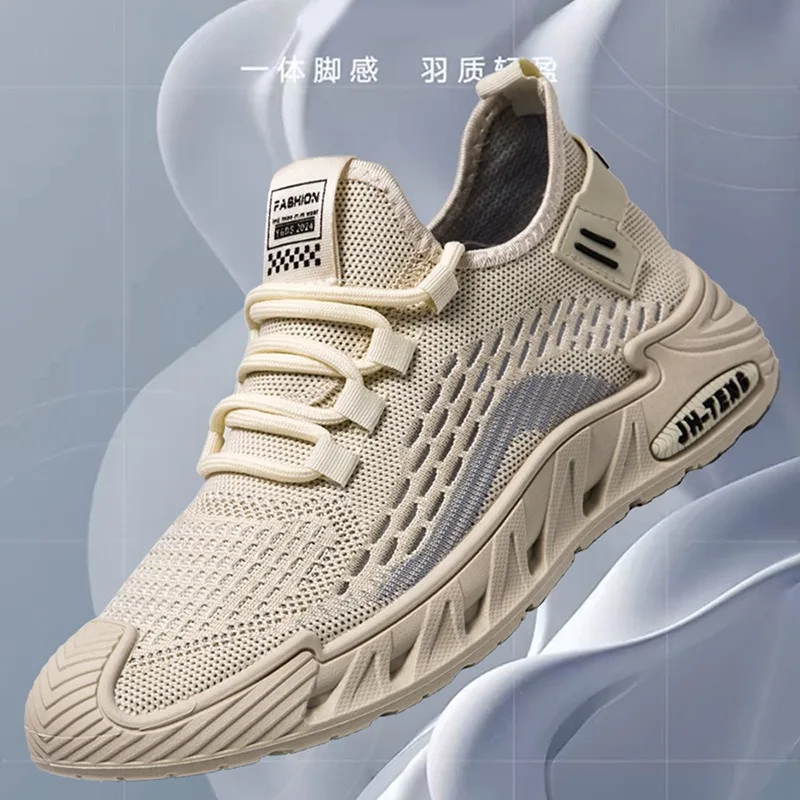 New Ultra-light Sneakers Men Breathable Shock-absorbing Soft Sole Running Shoes for Men Designer Luxury Tennis Shoes Casual Shoe
New Ultra-light Sneakers Men Breathable Shock-absorbing Soft Sole Running Shoes for Men Designer Luxury Tennis Shoes Casual Shoe