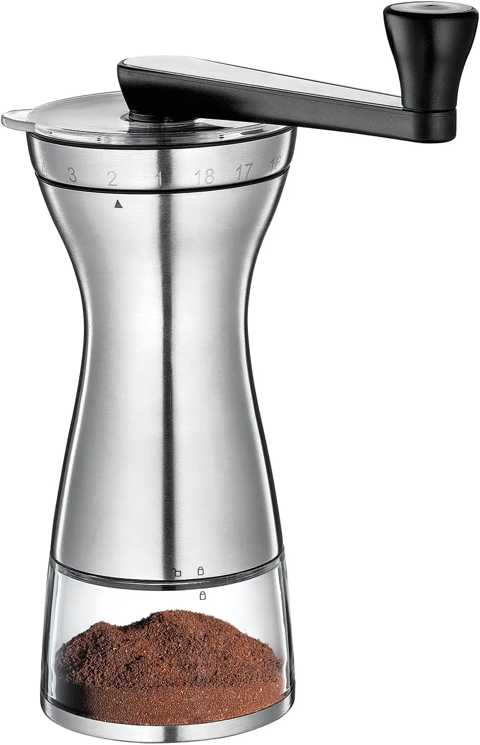 Zassenhaus Manaos Manual Coffee Grinder - Stainless Steel Mill - 2.5 Ounce, 9.5-Inch Hand Bean Grinder for Fresh Coffee
Zassenhaus Manaos Manual Coffee Grinder - Stainless Steel Mill - 2.5 Ounce, 9.5-Inch Hand Bean Grinder for Fresh Coffee