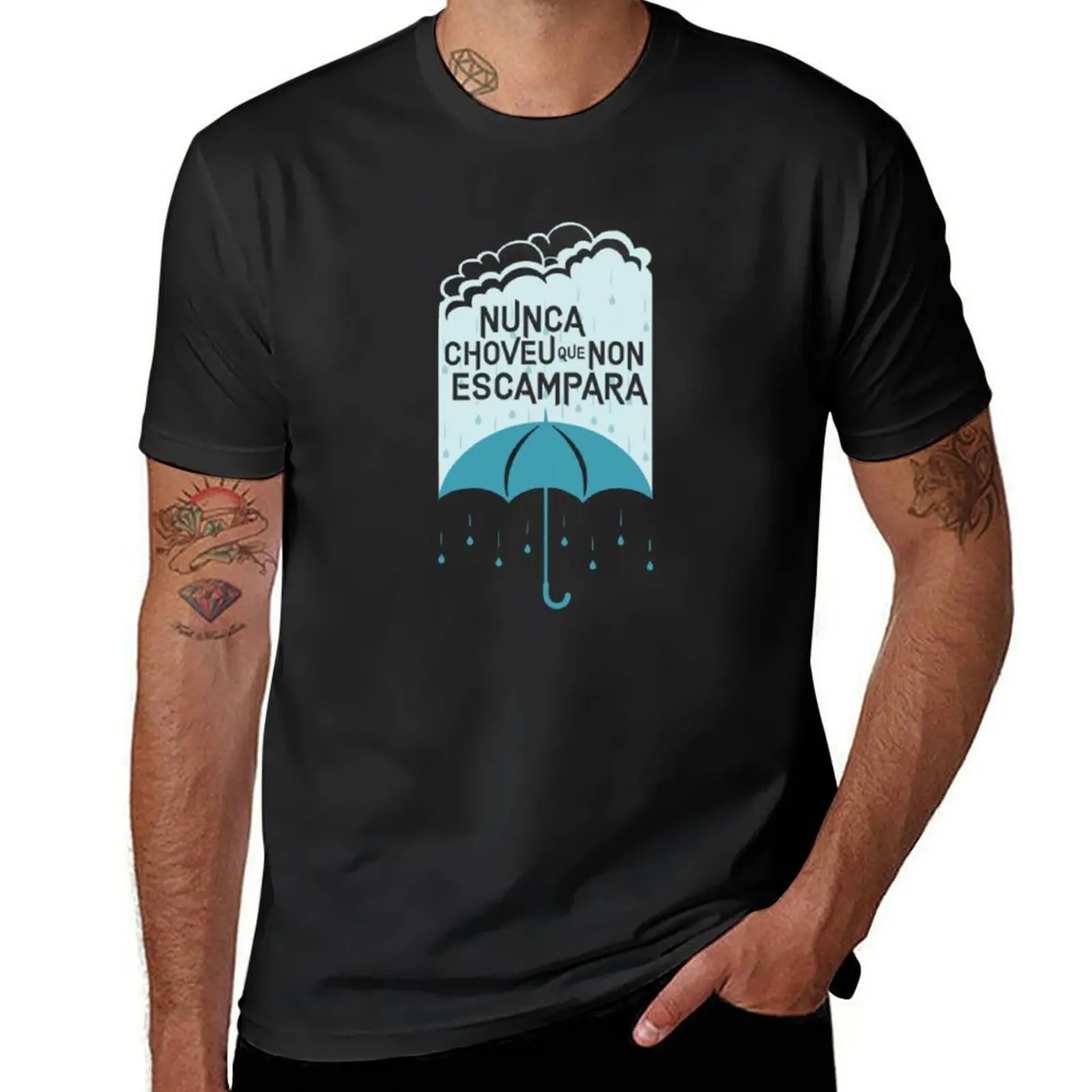 Never Choveu Que non Escampara T-Shirt baggy shirts Aesthetic clothing vintage street wear Men's t-shirts
Never Choveu Que non Escampara T-Shirt baggy shirts Aesthetic clothing vintage street wear Men's t-shirts