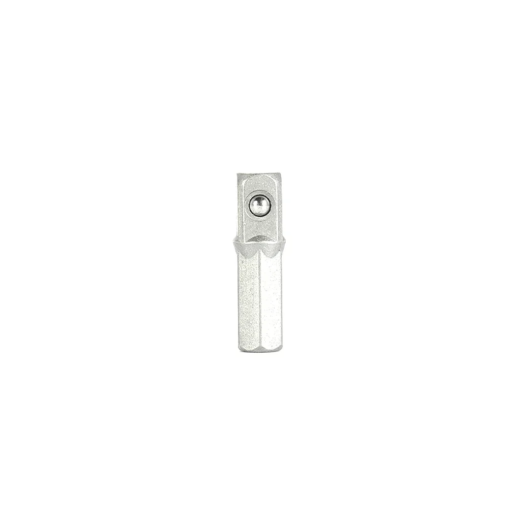 Socket Adapter Converter 10 Pack 1/4 Hex Shank To 1/4 Square Drive 25mm Length with Spring Loaded Ball Bearing
Socket Adapter Converter 10 Pack 1/4 Hex Shank To 1/4 Square Drive 25mm Length with Spring Loaded Ball Bearing
