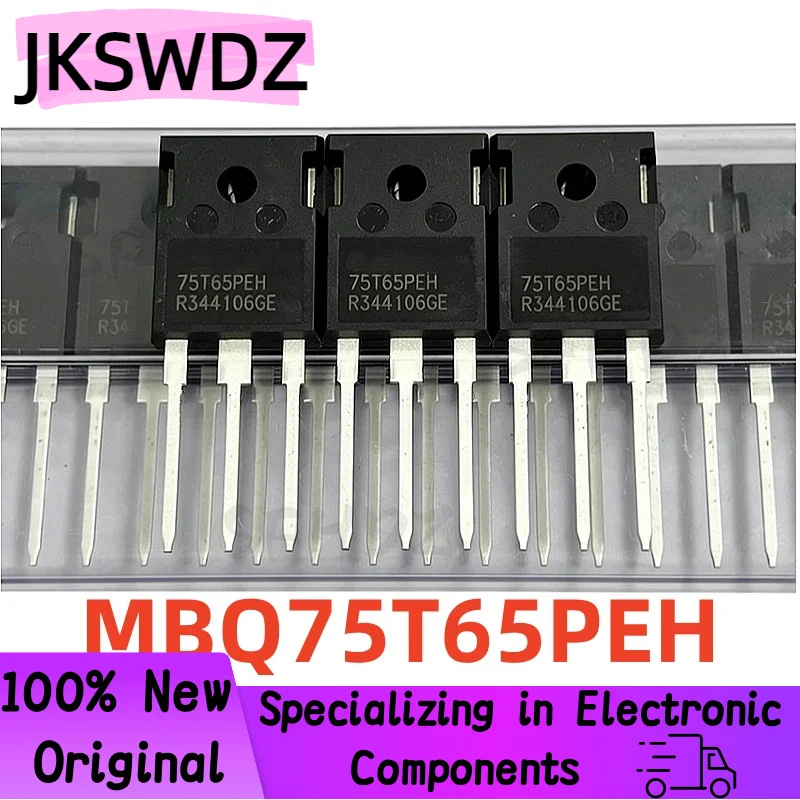 5/10PCS 100% New Imported Original MBQ75T65PEH 75T65PEH TO-247 IGBT 75A 650V High-power transistor In Stock
5/10PCS 100% New Imported Original MBQ75T65PEH 75T65PEH TO-247 IGBT 75A 650V High-power transistor In Stock