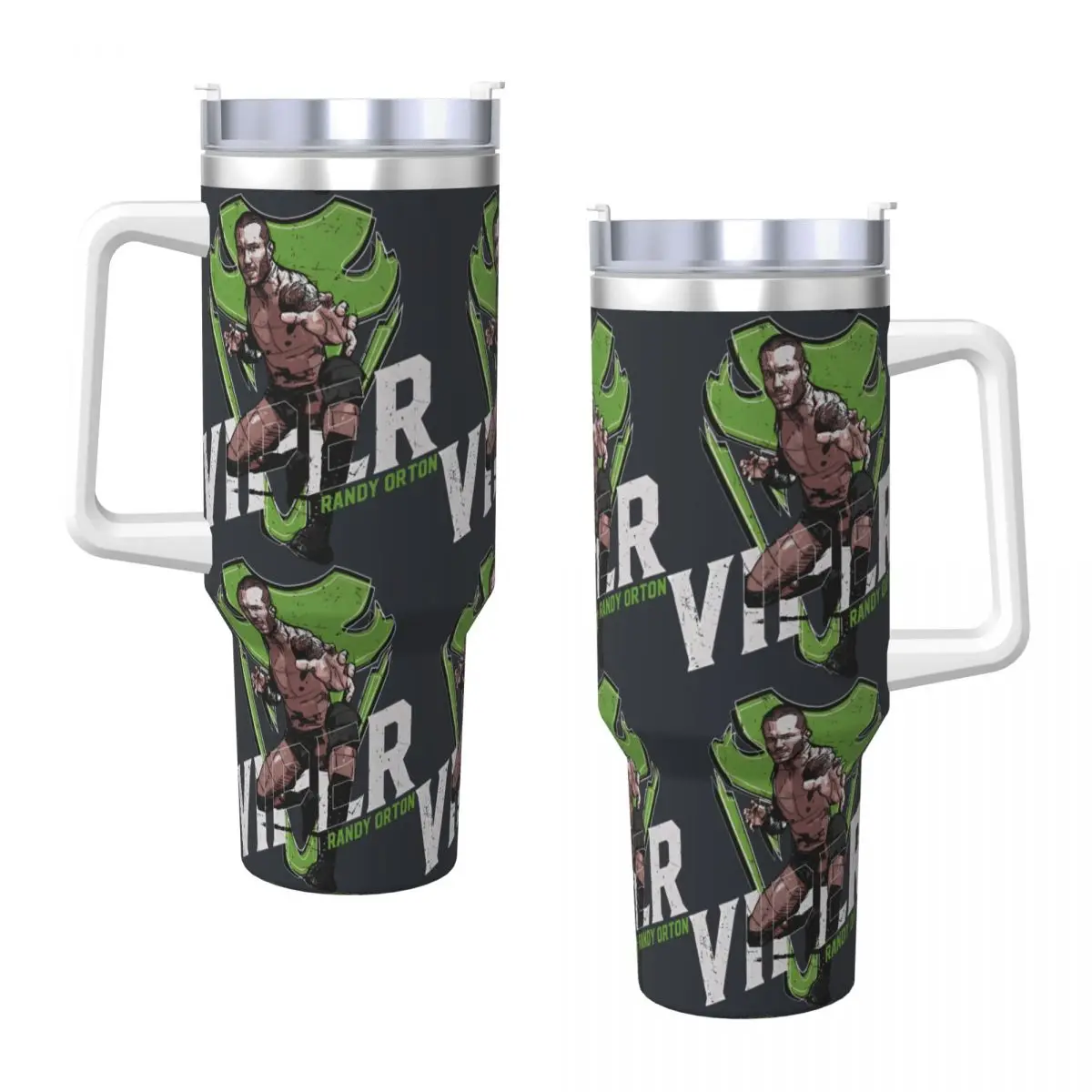 Randy Orton The Viper Stainless Steel Tumbler Travelist Thermal Mug With Straws and Lid Large Mugs Cup Cold Drink Water Bottle
Randy Orton The Viper Stainless Steel Tumbler Travelist Thermal Mug With Straws and Lid Large Mugs Cup Cold Drink Water Bottle