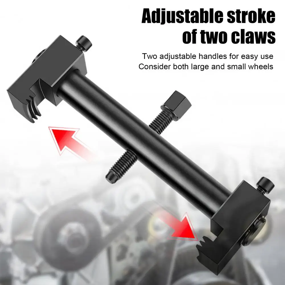 Threaded Crankshaft Pulley Puller Set, Harmonic Balancer Remover Tool for Fan Blower Motor Steering Wheel, 3 Jaw Puller for V Be
Threaded Crankshaft Pulley Puller Set, Harmonic Balancer Remover Tool for Fan Blower Motor Steering Wheel, 3 Jaw Puller for V Be