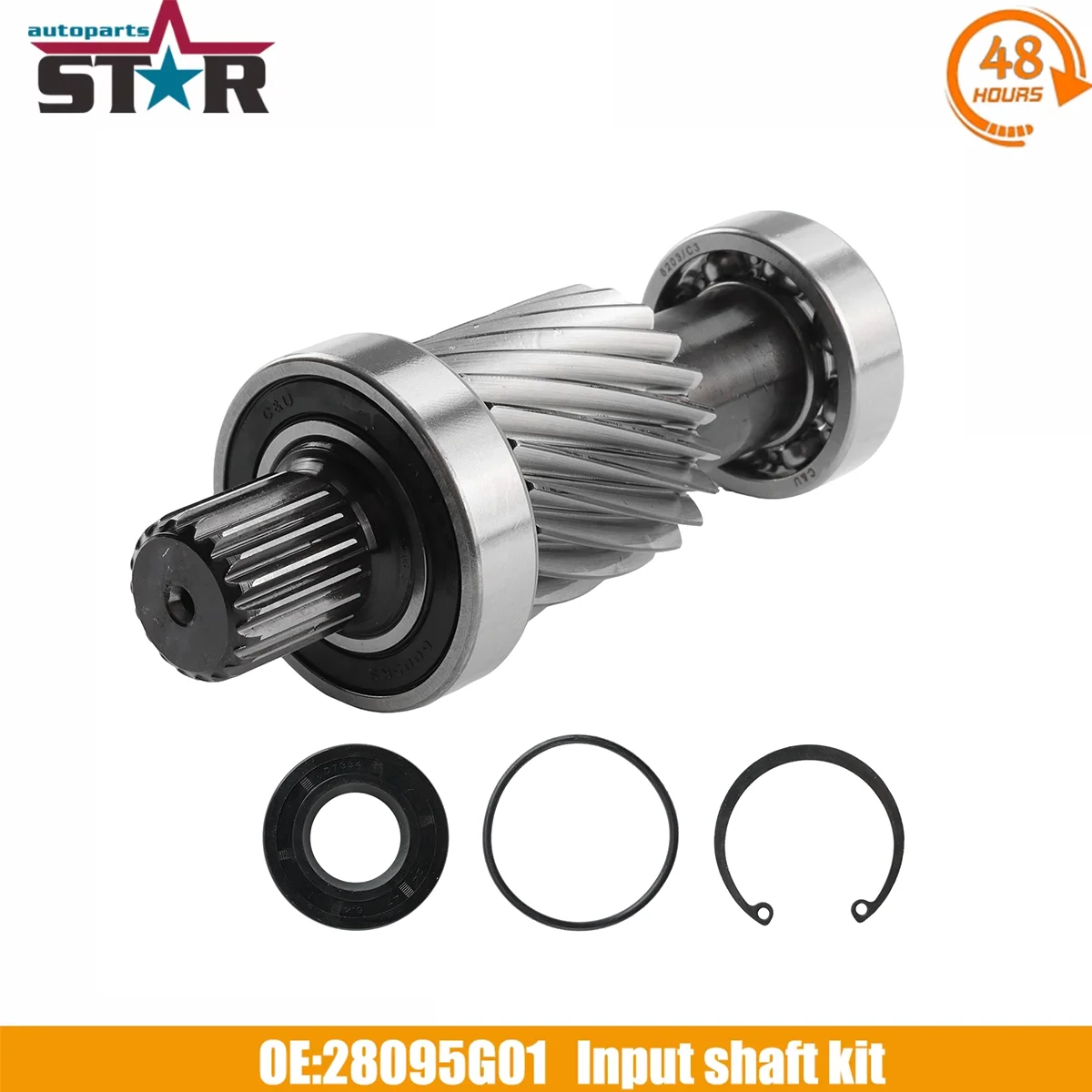 Electric Golf Cart Input Shaft Kit For EZGO TXT 1988-1990 1994-up Electric Golf Carts 28095G01 26926G01 612556 Car parts
Electric Golf Cart Input Shaft Kit For EZGO TXT 1988-1990 1994-up Electric Golf Carts 28095G01 26926G01 612556 Car parts