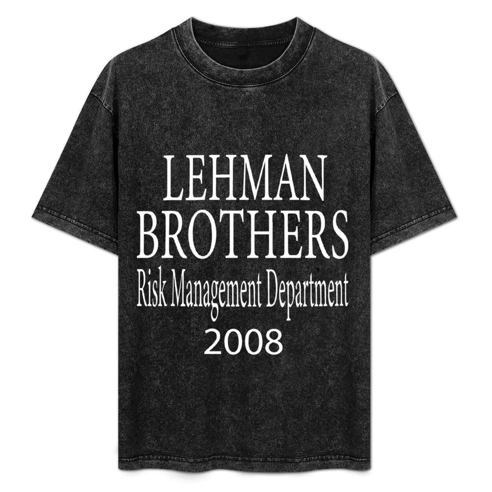 Lehman Brothers Risk Management Department 2008 T-Shirt plain new gifts and t-shirts mens graphic t-shirts anime
Lehman Brothers Risk Management Department 2008 T-Shirt plain new gifts and t-shirts mens graphic t-shirts anime