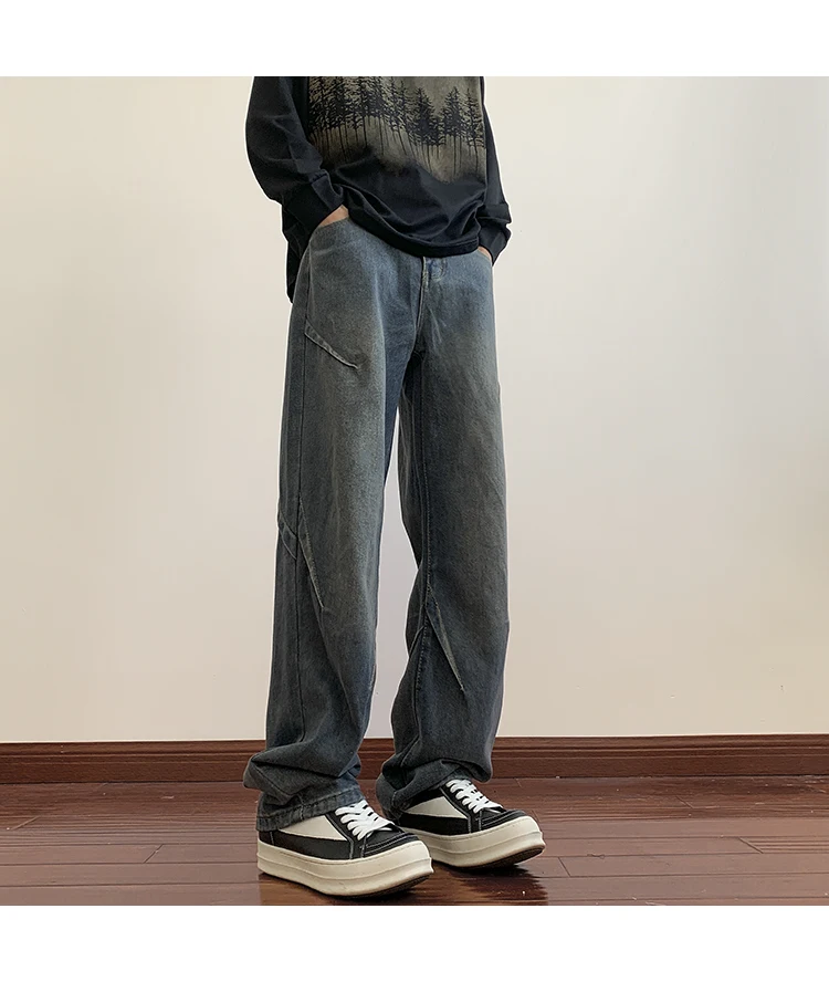 2024 Summer Men's Jeans Casual Versatile Washed Gradient Straight Leg Pants Harajuku Street Trend Versatile Men's clothing
2024 Summer Men's Jeans Casual Versatile Washed Gradient Straight Leg Pants Harajuku Street Trend Versatile Men's clothing