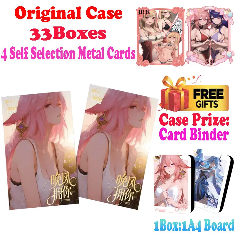 2025 Lastest A4 Размер Too See You Culture Night Breeze Hold You Waifu Card Board Raiden Ganyu Artboard TCG Toys Подарок для хобби
2025 Lastest A4 Размер Too See You Culture Night Breeze Hold You Waifu Card Board Raiden Ganyu Artboard TCG Toys Подарок для хобби