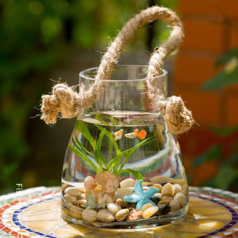 Creative Wall Hanging Glass Vase Hydroponic Plant Vase Wall Fish Tank Indoor Outdoor Universal Ecological Landscape Decoration
Creative Wall Hanging Glass Vase Hydroponic Plant Vase Wall Fish Tank Indoor Outdoor Universal Ecological Landscape Decoration
