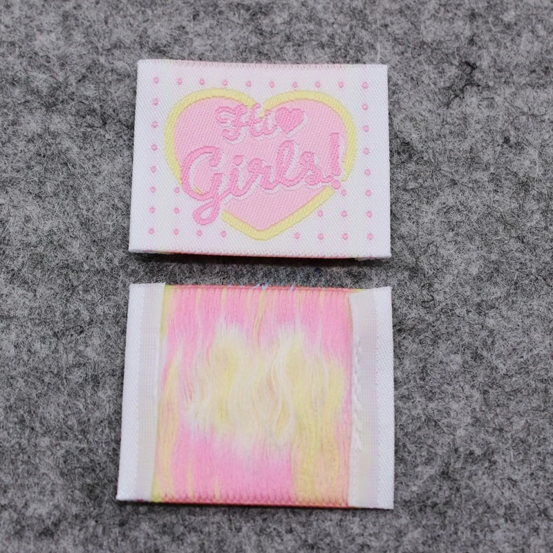 Colorful Children's Clothing Woven Label: In-Stock Universal Apparel Handmade Sewing DIY Neck Tag
Colorful Children's Clothing Woven Label: In-Stock Universal Apparel Handmade Sewing DIY Neck Tag