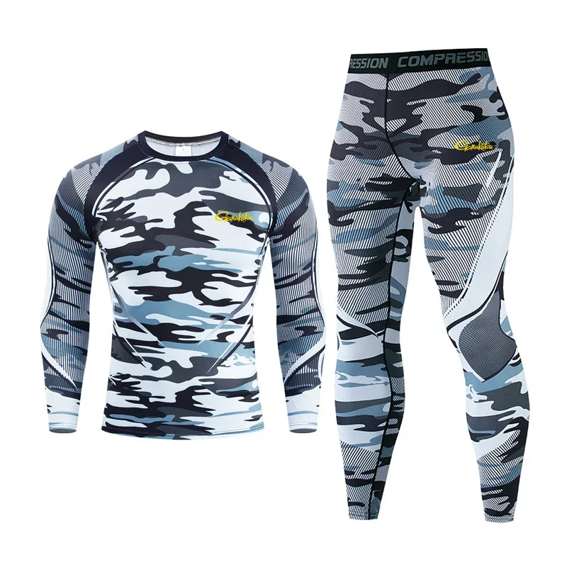 Gamakatsu Fishing New Sports Set Men's Running Breathable Running Basketball Underwear Tight Sports Clothing Fitness Sports Suit
Gamakatsu Fishing New Sports Set Men's Running Breathable Running Basketball Underwear Tight Sports Clothing Fitness Sports Suit