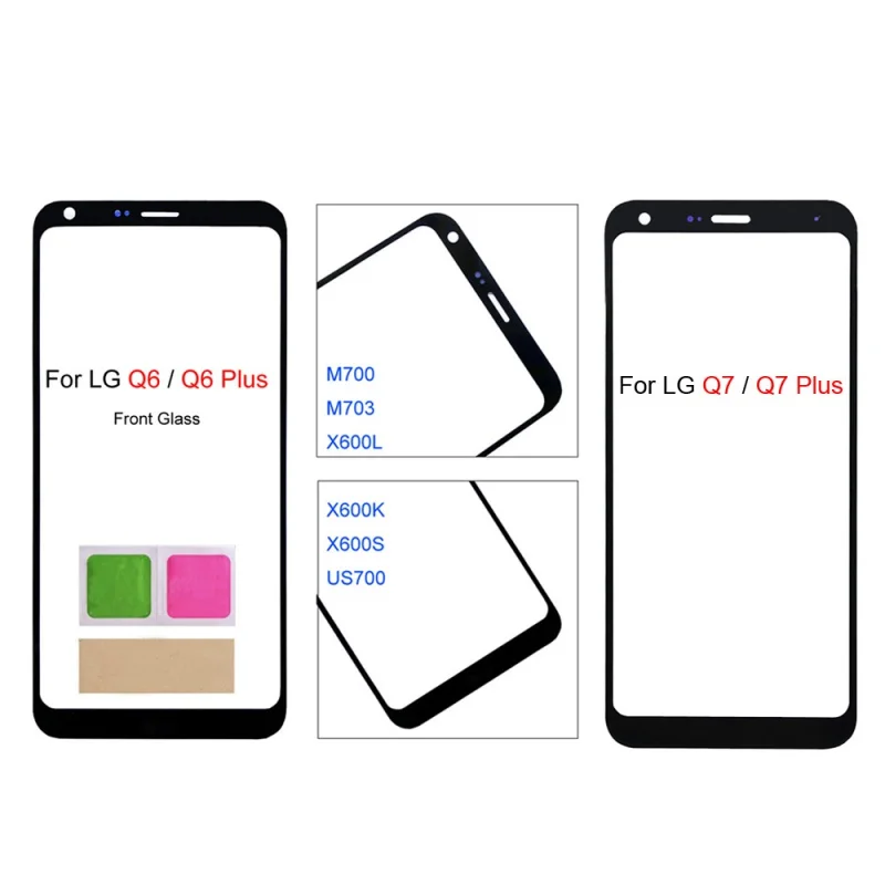 for LG Q7 Q6 Plus Touch Screen panel LG Q610 US700 M700 M703 X600L X600K X600S Front Outer Glass
for LG Q7 Q6 Plus Touch Screen panel LG Q610 US700 M700 M703 X600L X600K X600S Front Outer Glass