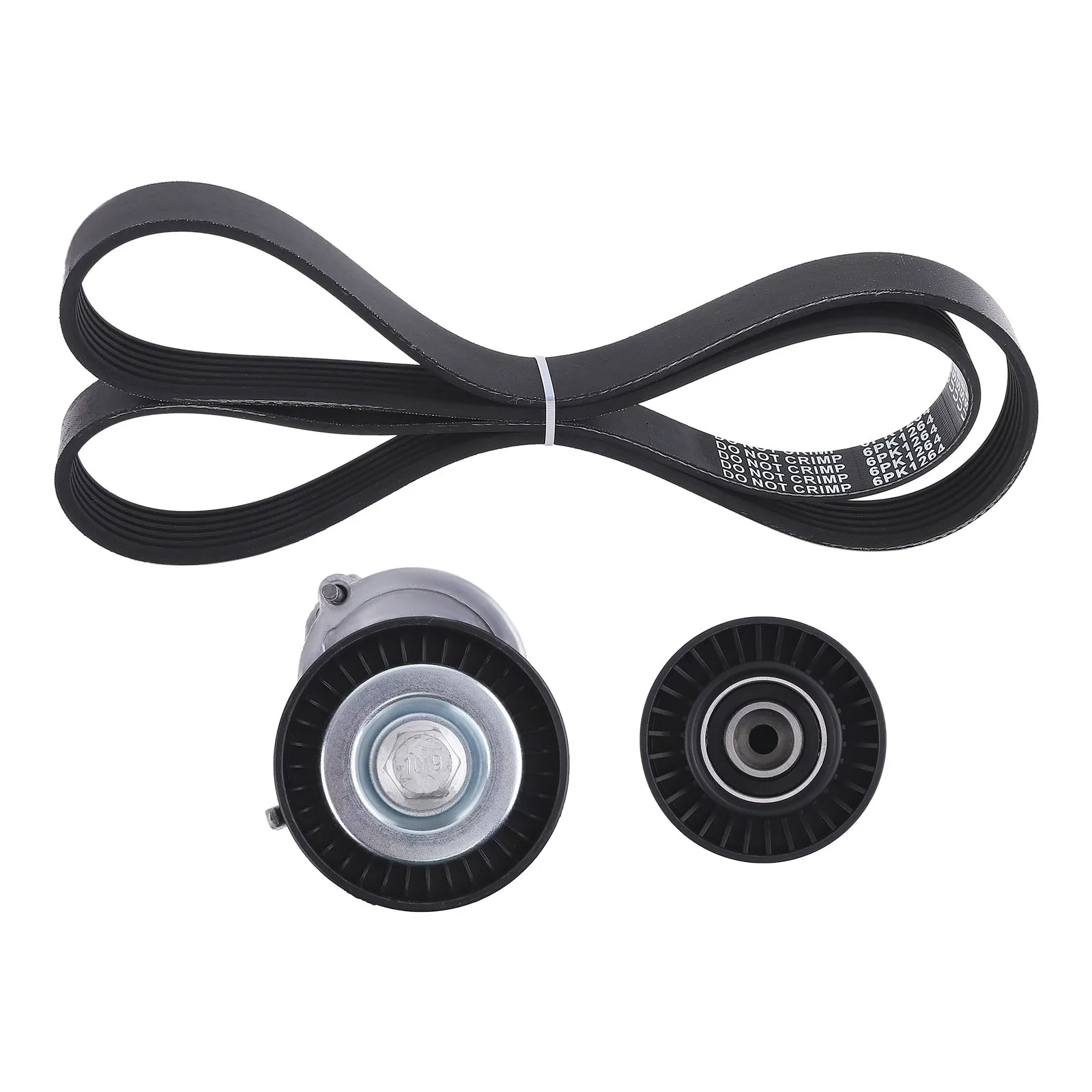 Engine Belt Tensioner & Idler Pulley V-Ribbed Belt For Hyundai 252122G760 New
Engine Belt Tensioner & Idler Pulley V-Ribbed Belt For Hyundai 252122G760 New