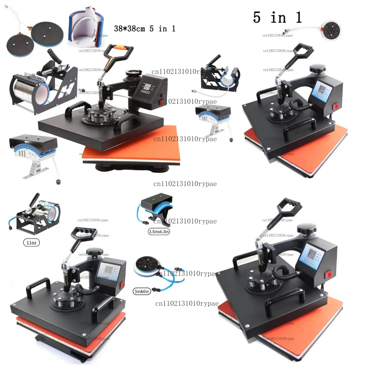 Five-in-One Multi-functional Combined Machine for Heat Transfer Printing and Stencil Printing 38*38
Five-in-One Multi-functional Combined Machine for Heat Transfer Printing and Stencil Printing 38*38