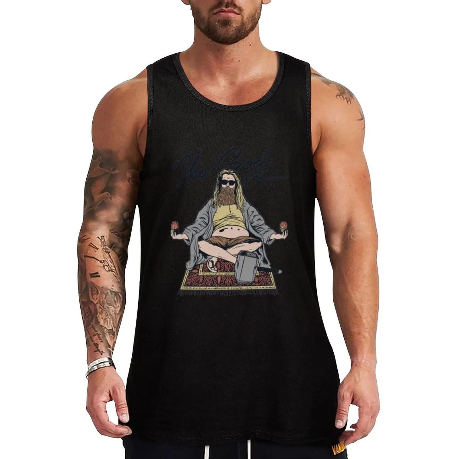 Thor lebowski Tank Top Sleeveless top gym training accessories Men's clothing Men's tops
Thor lebowski Tank Top Sleeveless top gym training accessories Men's clothing Men's tops
