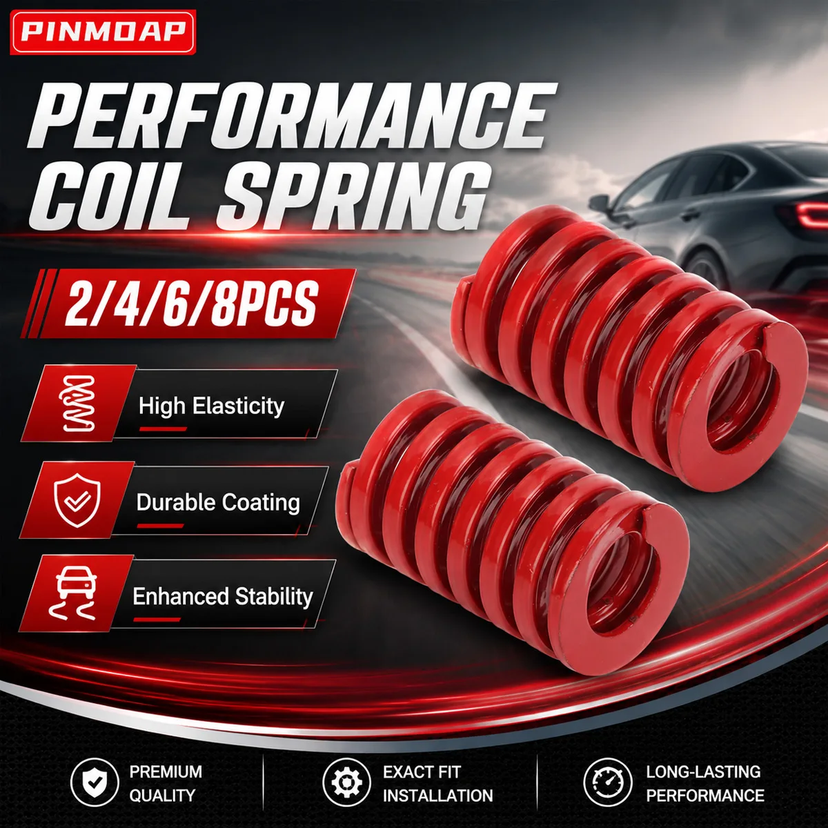 PINMOAP 2/4/6/8PCS Car Tailgate Strut Support Spring Shock Absorber Compression Spring 25mm OD Coil Suspension Coil Spring
PINMOAP 2/4/6/8PCS Car Tailgate Strut Support Spring Shock Absorber Compression Spring 25mm OD Coil Suspension Coil Spring