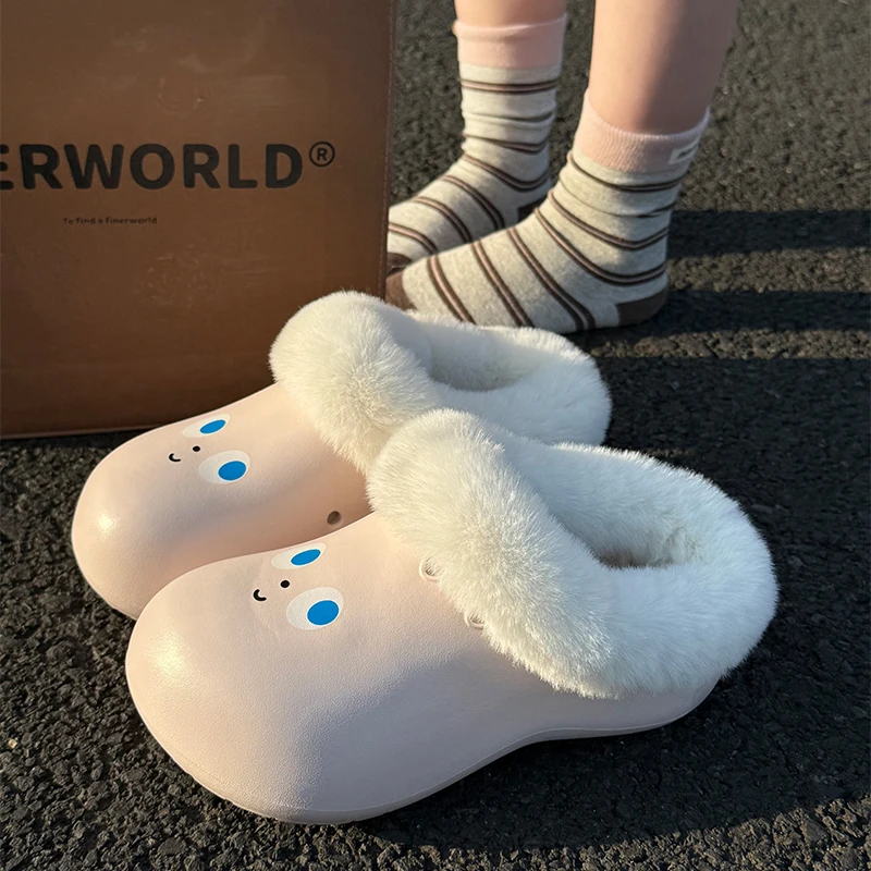 Home Slipper Women Winter Warm Cotton Plush Fluffy Cartoon Cute House Shoe Female Slippers Anti-Slip Indoor Slippers
Home Slipper Women Winter Warm Cotton Plush Fluffy Cartoon Cute House Shoe Female Slippers Anti-Slip Indoor Slippers