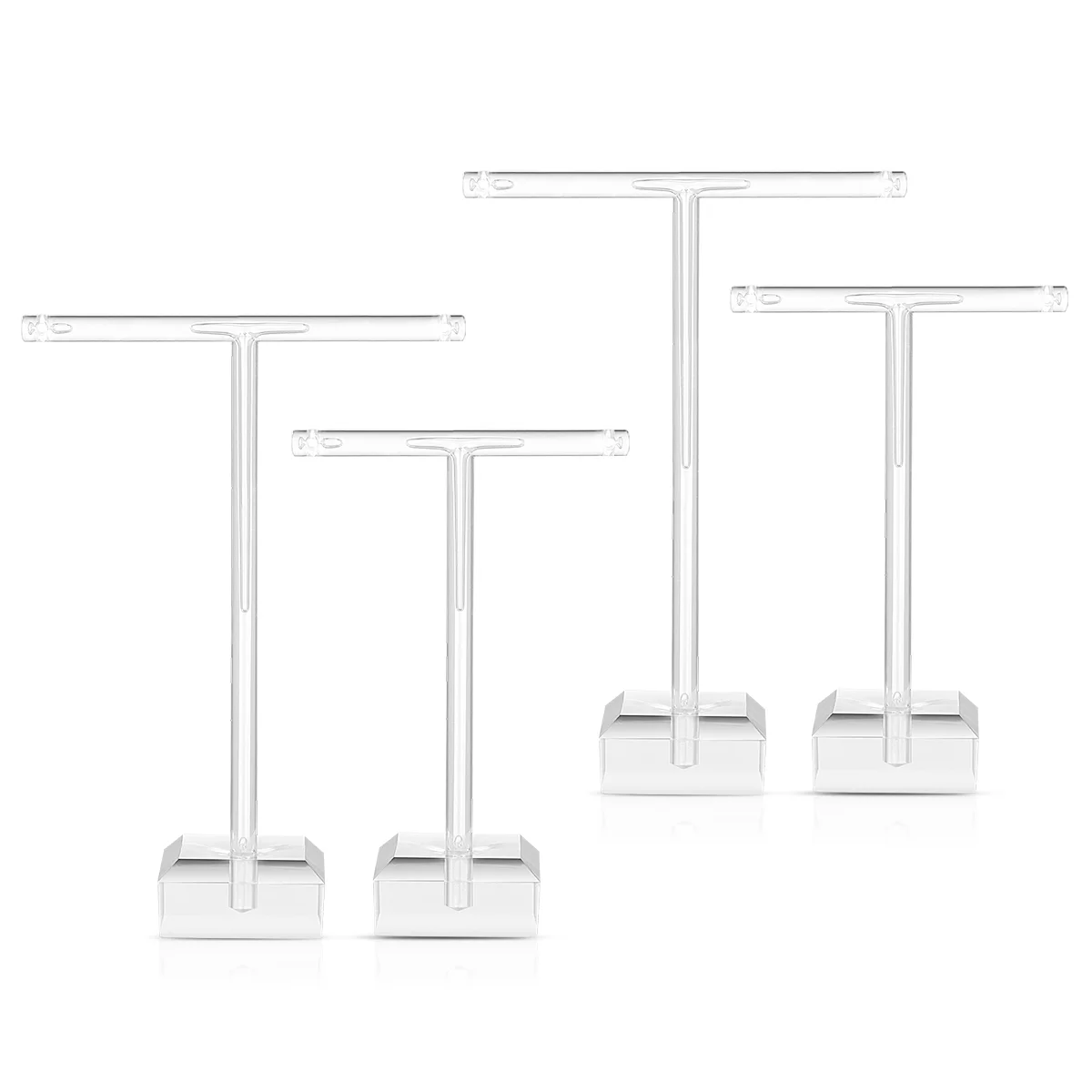 Necklace T Shape Earring Display Jewelry Earrings Stand Acrylic Holder Organizer
Necklace T Shape Earring Display Jewelry Earrings Stand Acrylic Holder Organizer